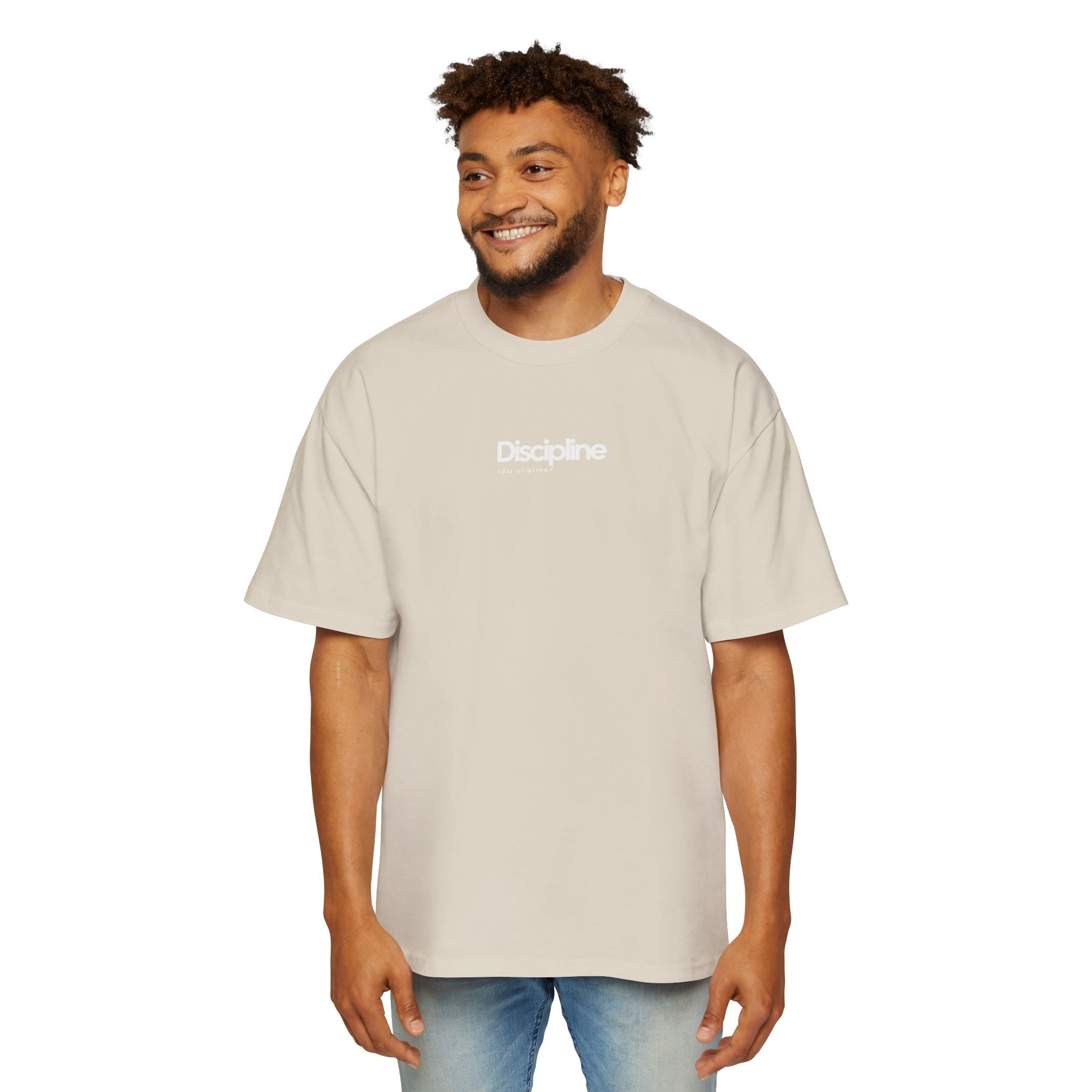 Oversized “Discipline” Tee