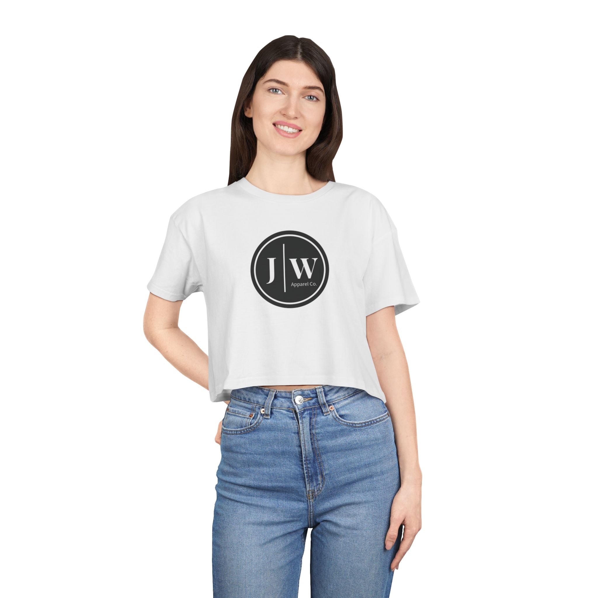 JW “Crop Top” Casual Tee
