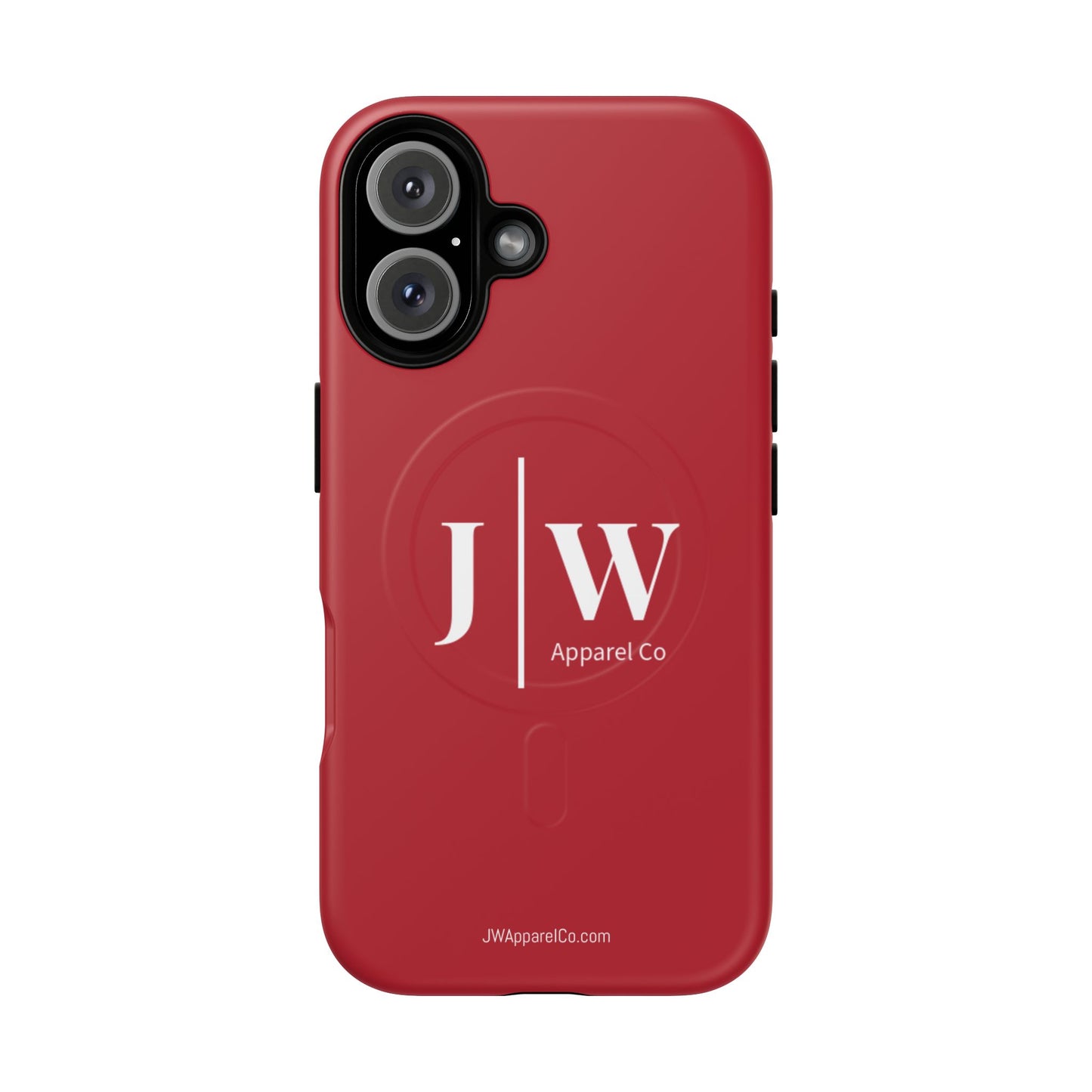 Tough “Dark Red” Magnetic iPhone Case