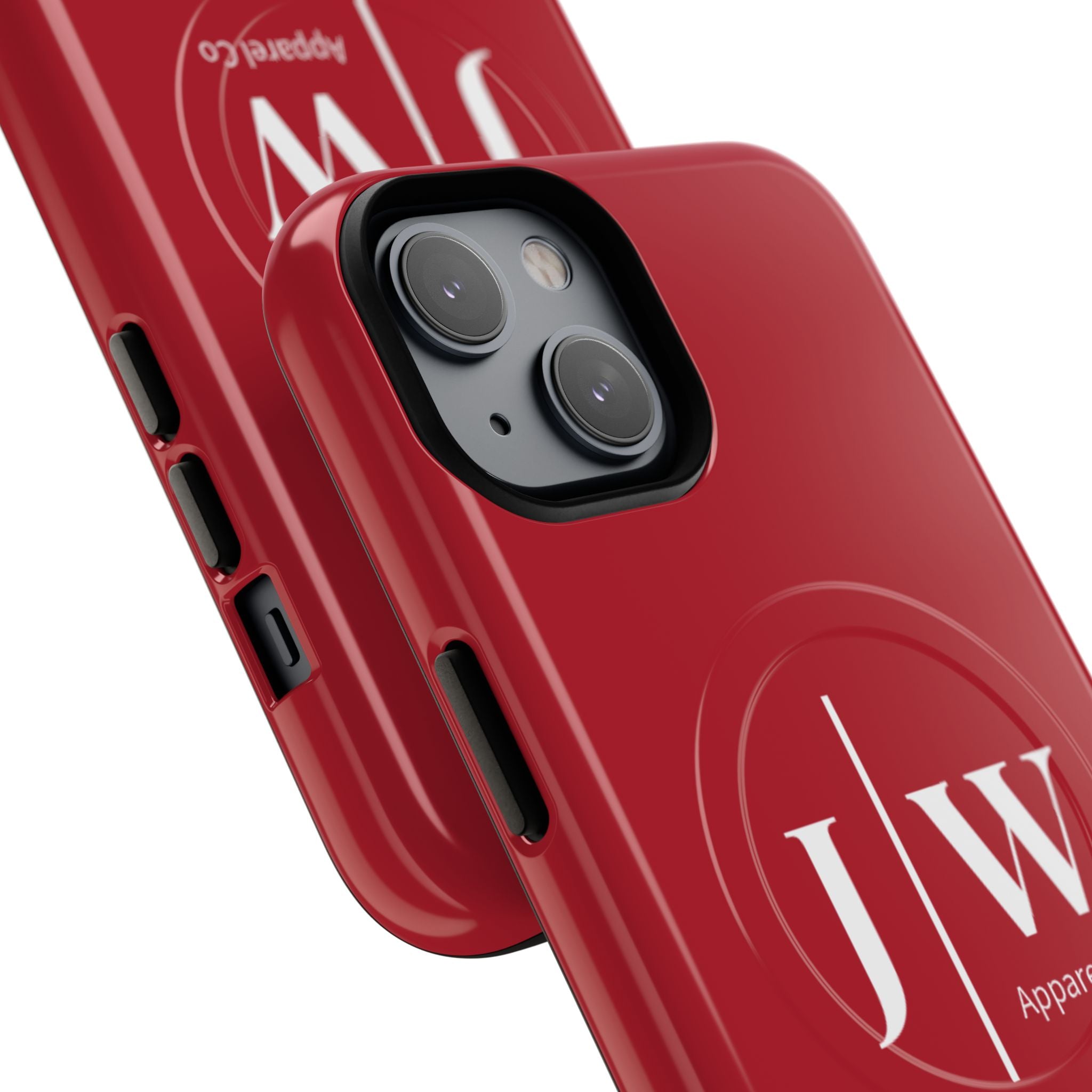 Tough “Dark Red” Magnetic iPhone Case