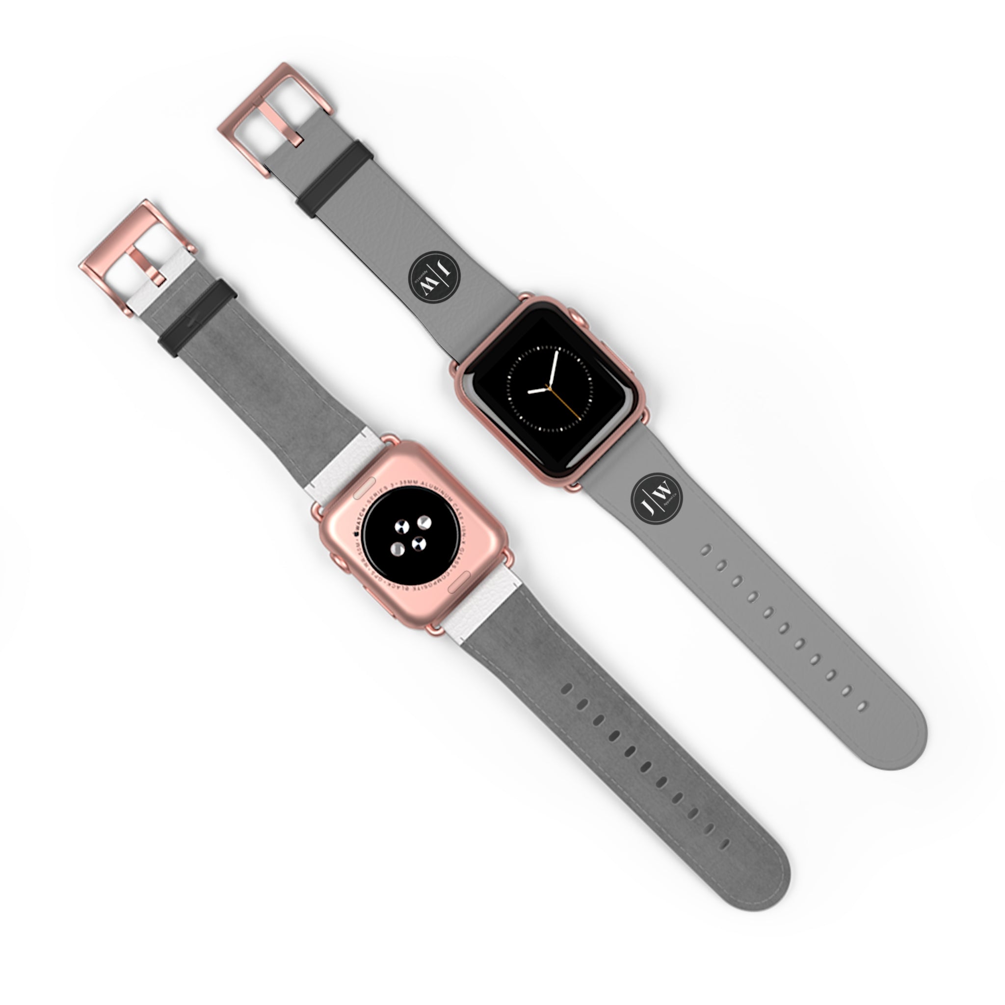 JW “Gray” Silicone Apple Watch Band