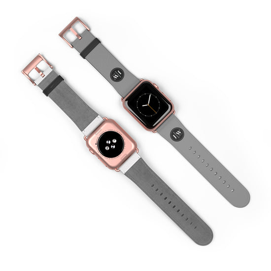 JW “Gray” Silicone Apple Watch Band