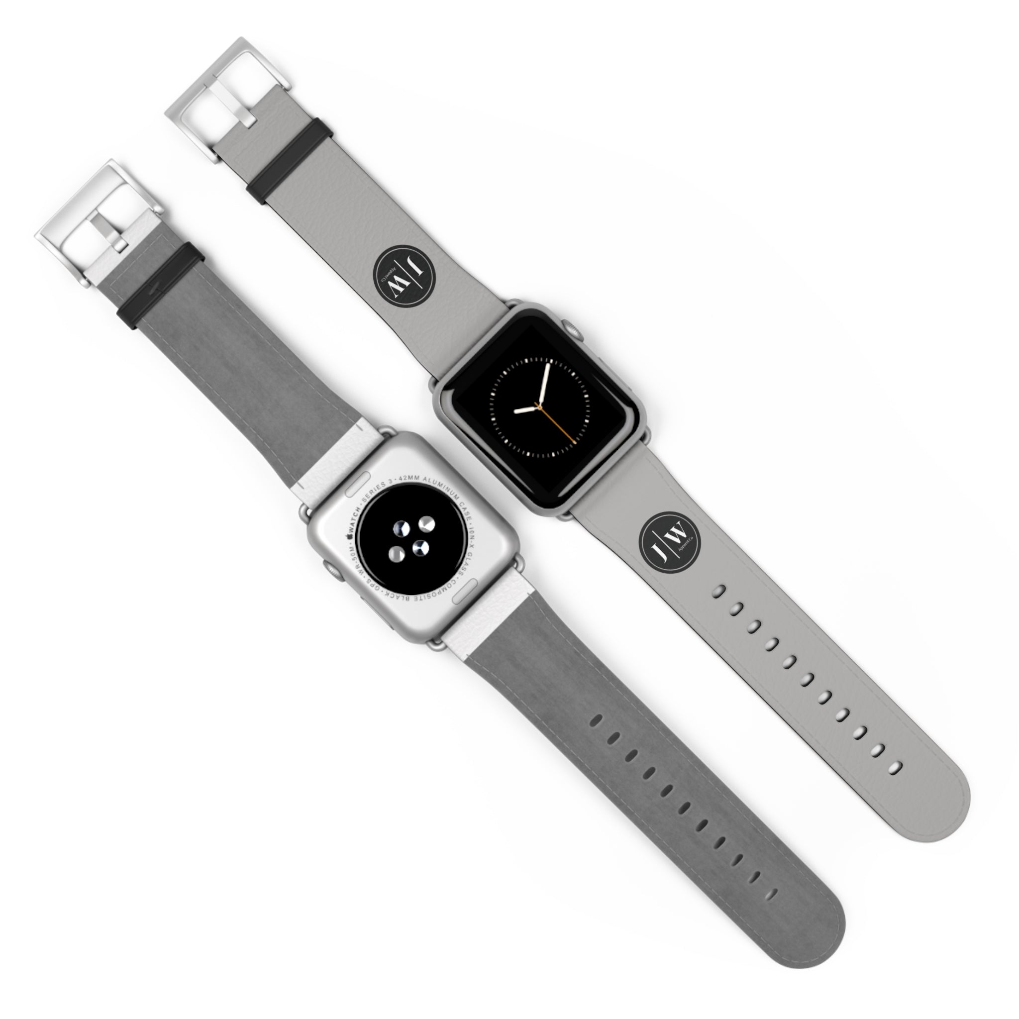JW “Gray” Silicone Apple Watch Band