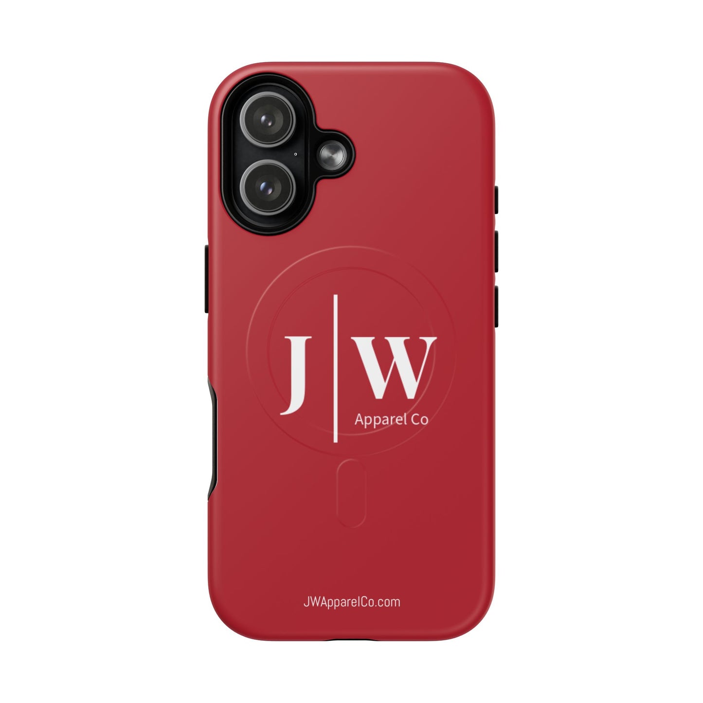 Tough “Dark Red” Magnetic iPhone Case