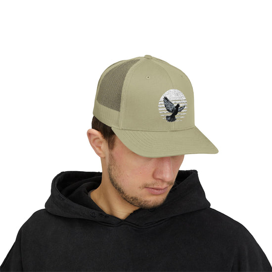 “Free Bird Sunrise” Snapback Trucker Cap