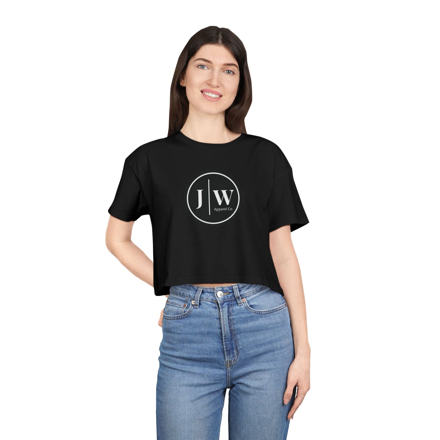 JW “Crop Top” Casual Tee