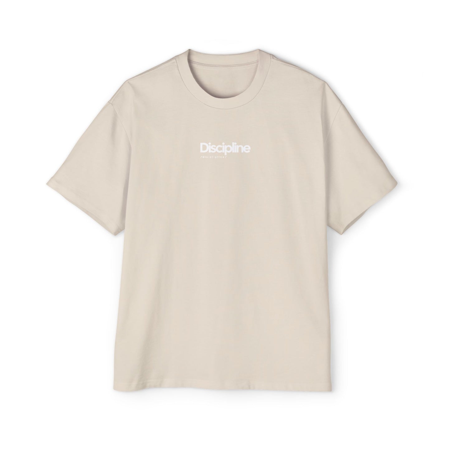 Oversized “Discipline” Tee