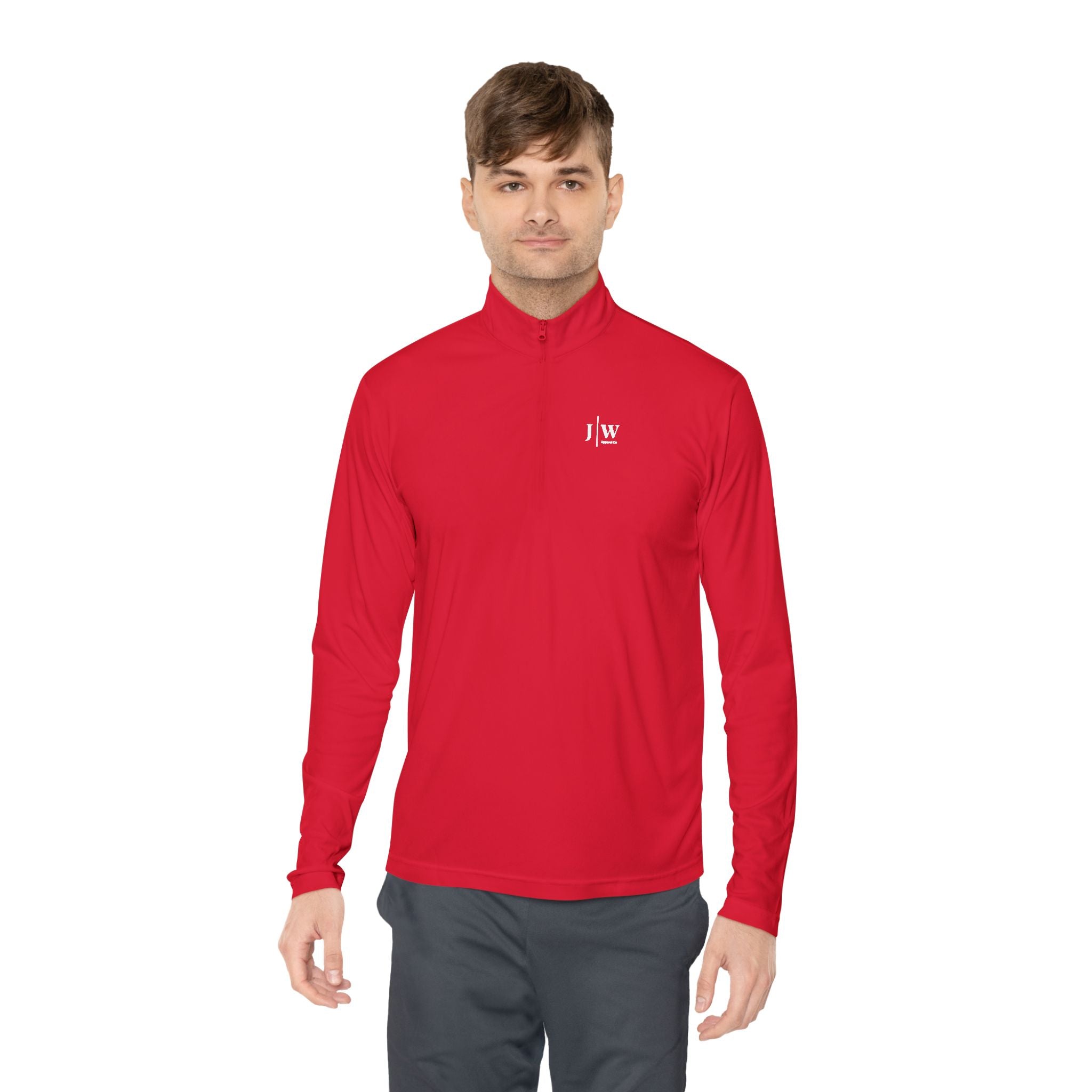 JW “White Logo” Quarter-Zip Pullover