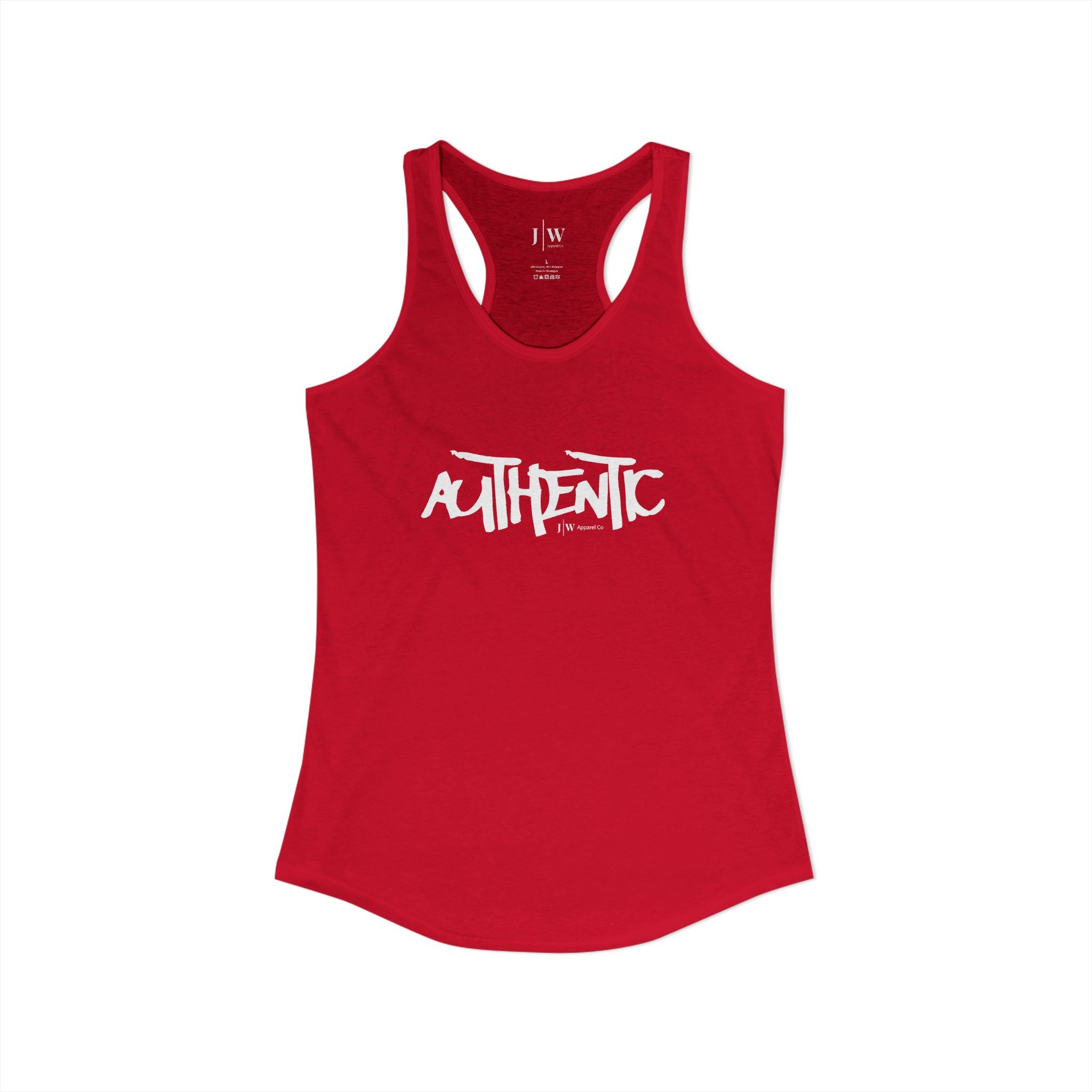 “Authentic” Women's Racerback Tank