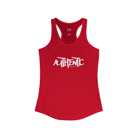 “Authentic” Women's Racerback Tank