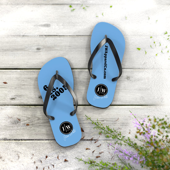 JW “Light Blue” Flip Flops