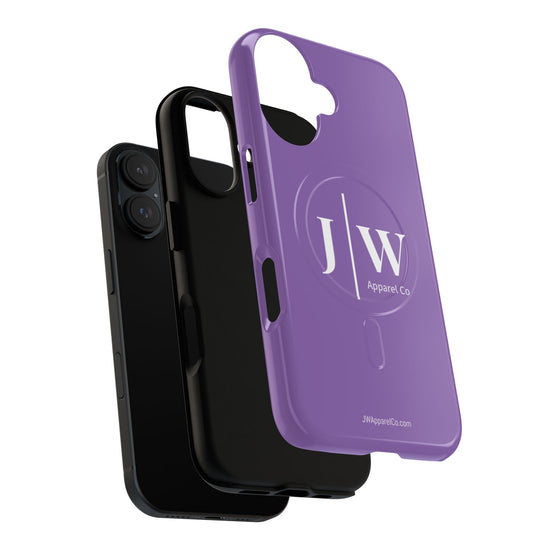 Tough “light purple” Magnetic iPhone Case