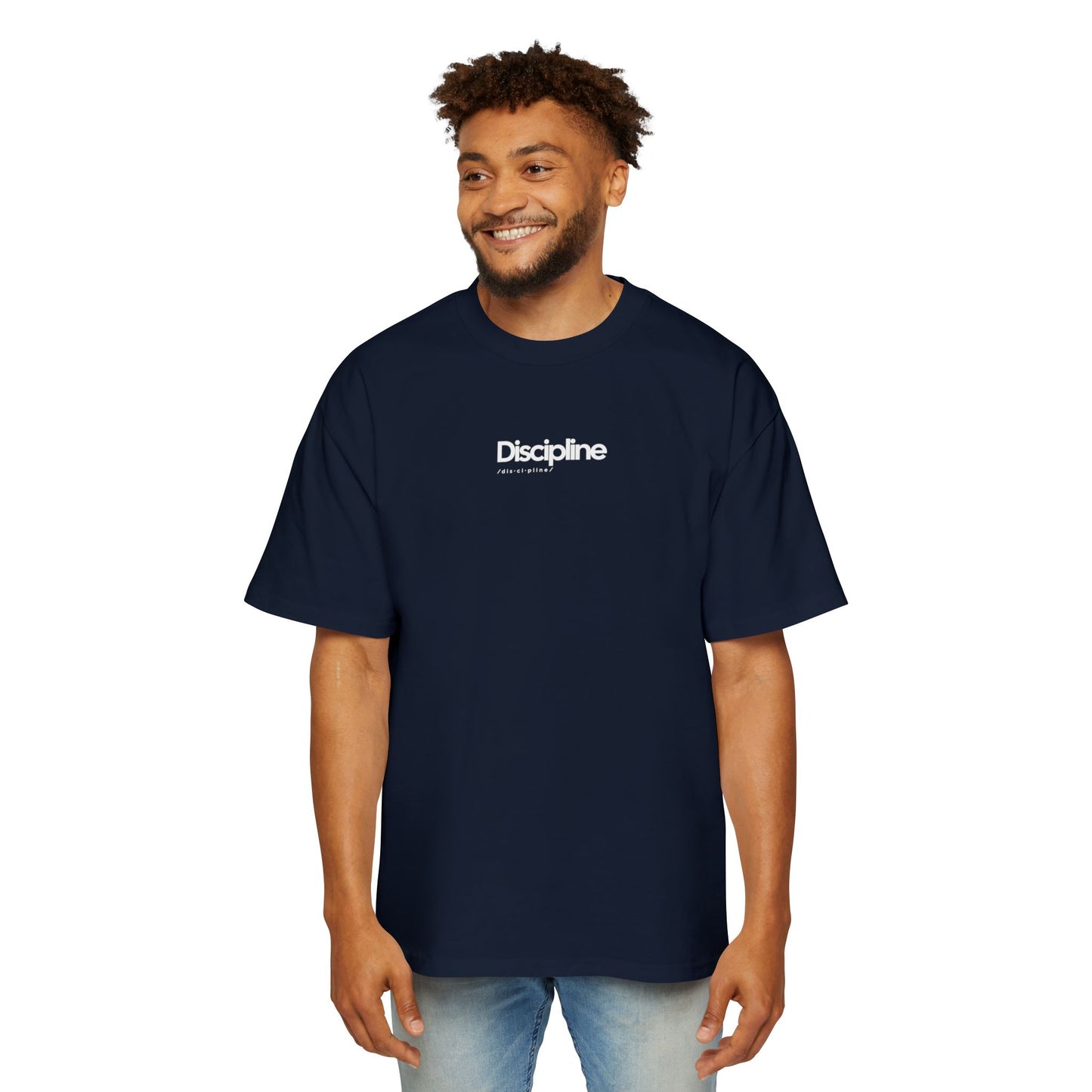 Oversized “Discipline” Tee