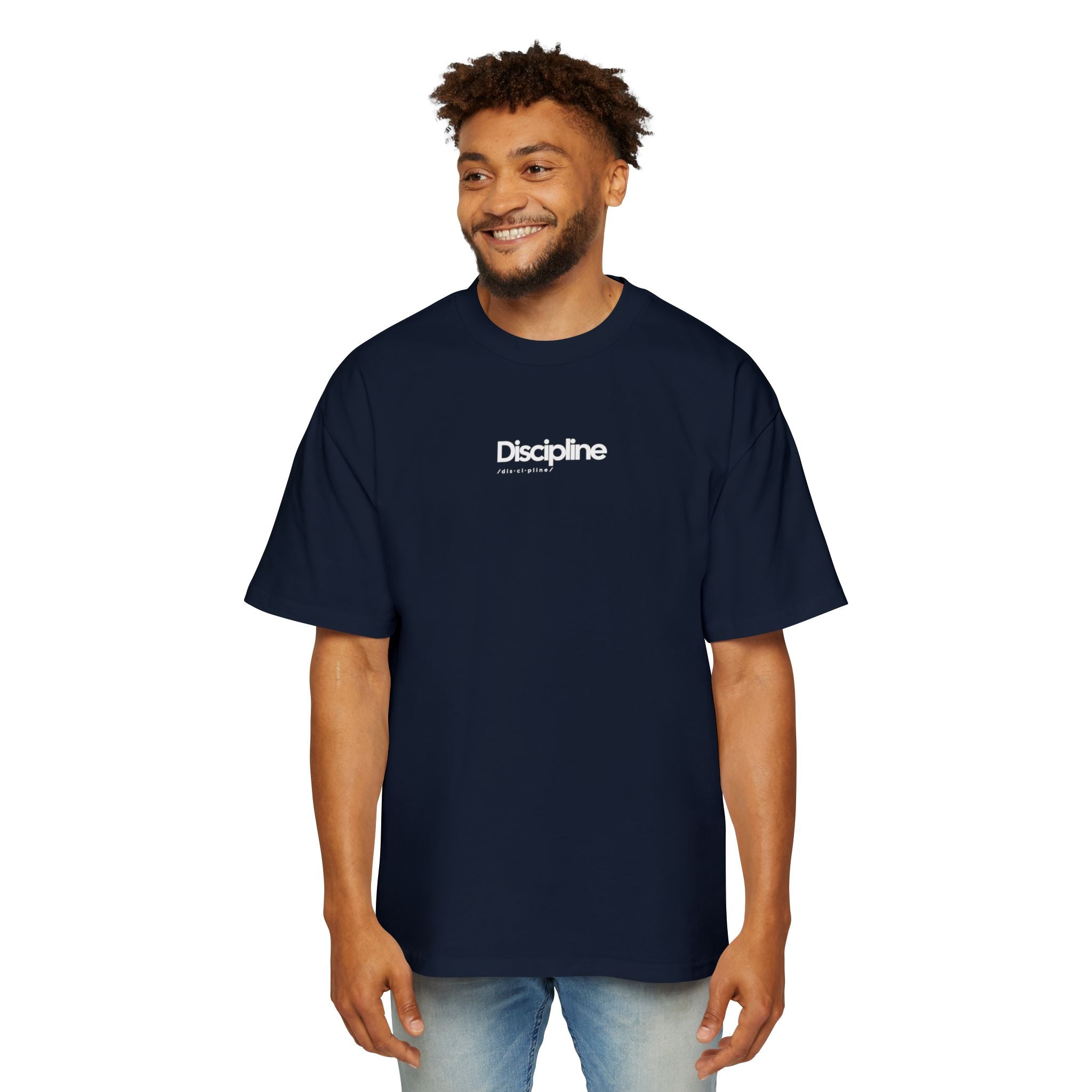 Oversized “Discipline” Tee