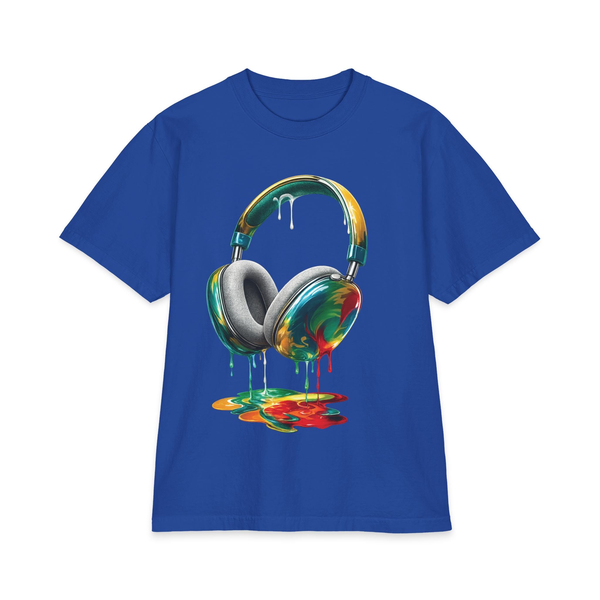Oversize “Wet Paint” Headphones T-Shirt