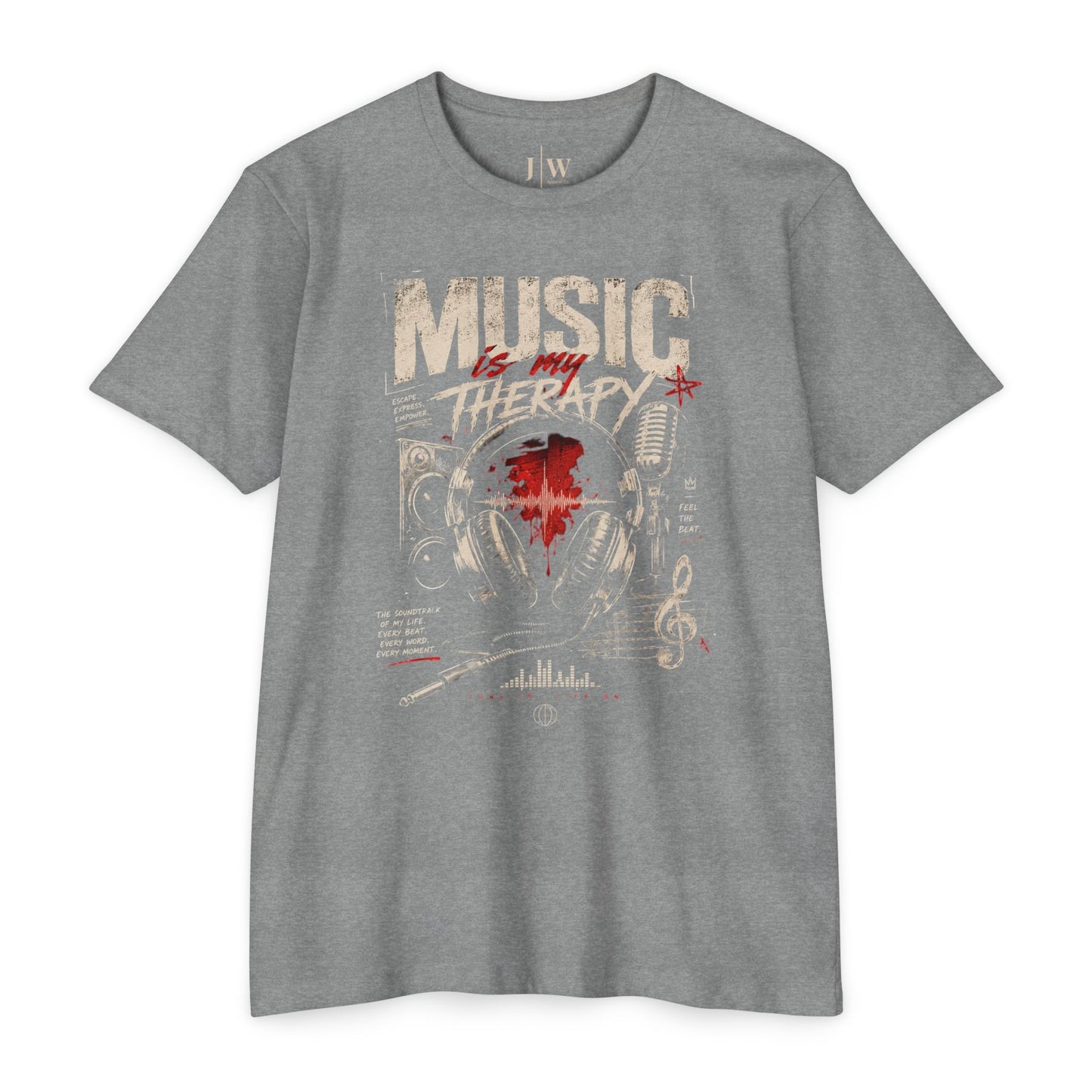 Music Therapy Graphic T-Shirt
