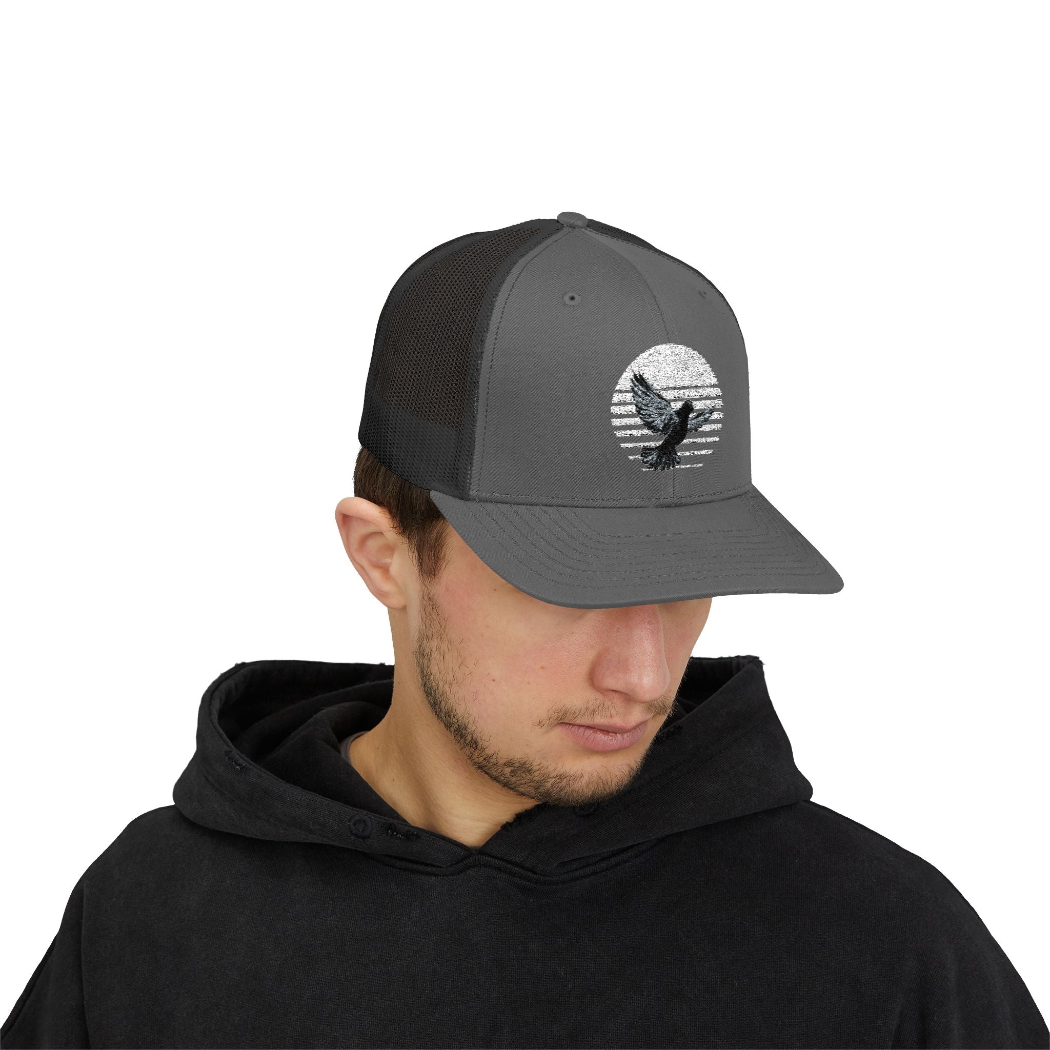 “Free Bird Sunrise” Snapback Trucker Cap
