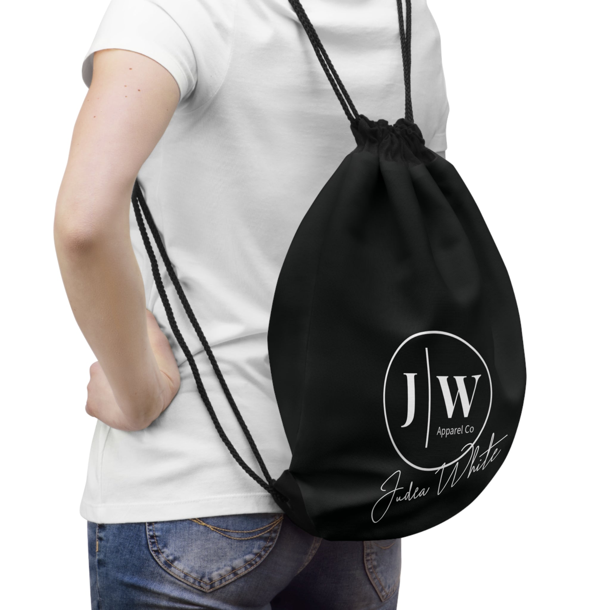 JW Drawstring Bag