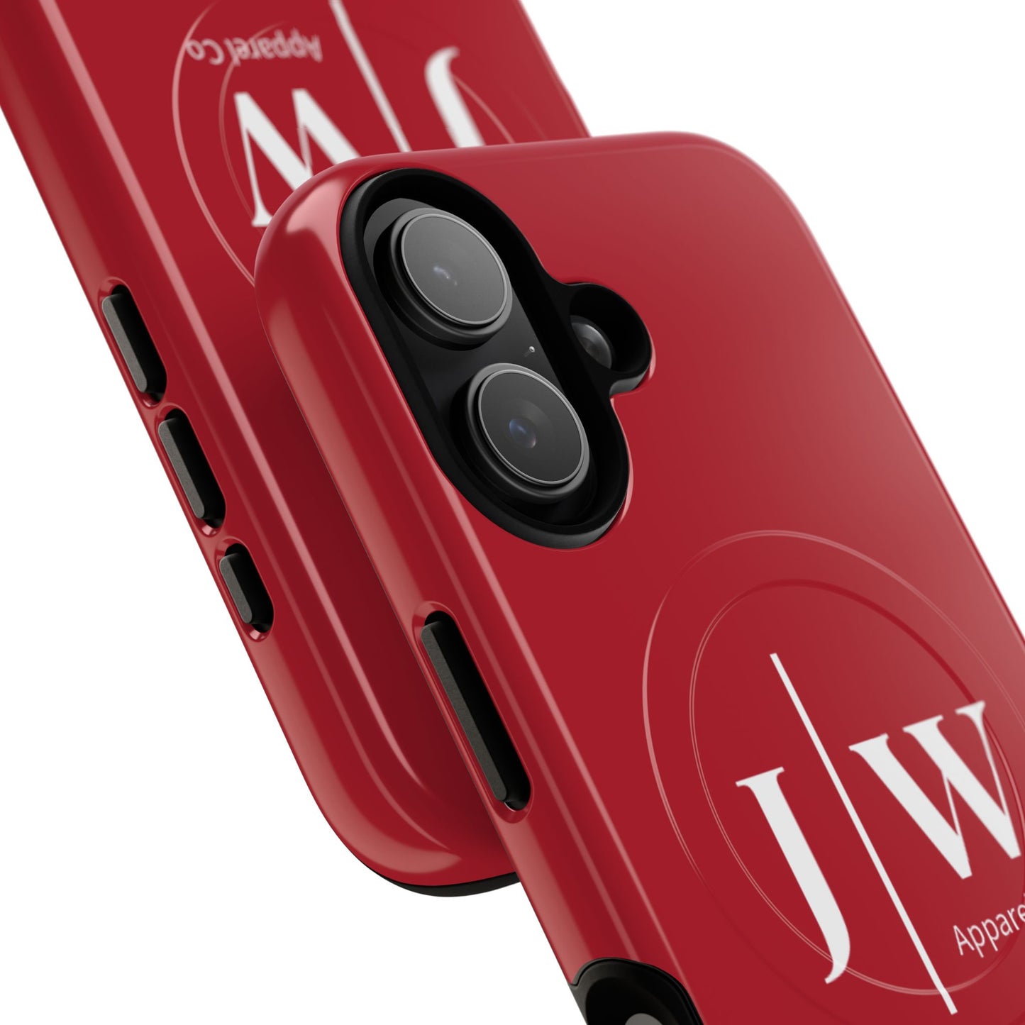 Tough “Dark Red” Magnetic iPhone Case