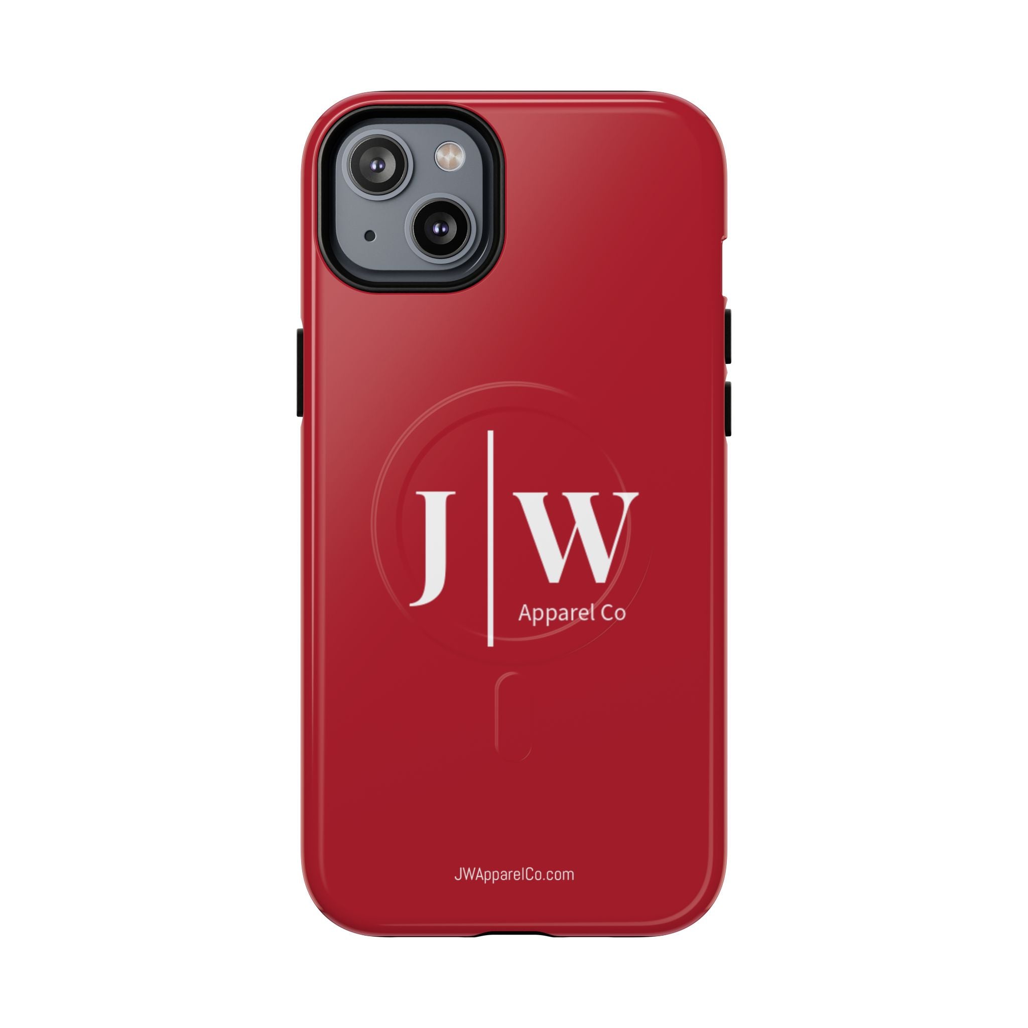 Tough “Dark Red” Magnetic iPhone Case