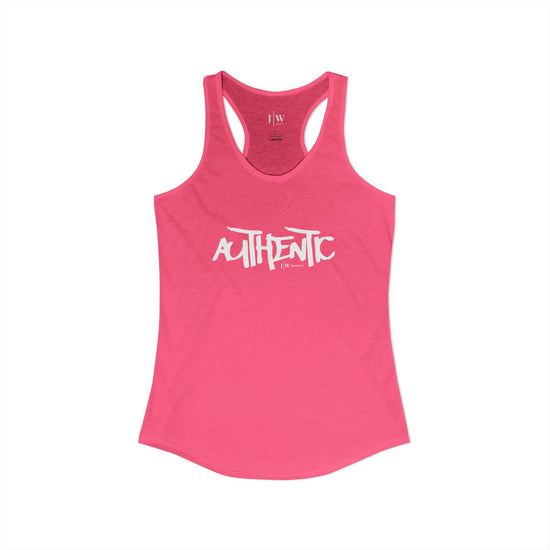 “Authentic” Women's Racerback Tank
