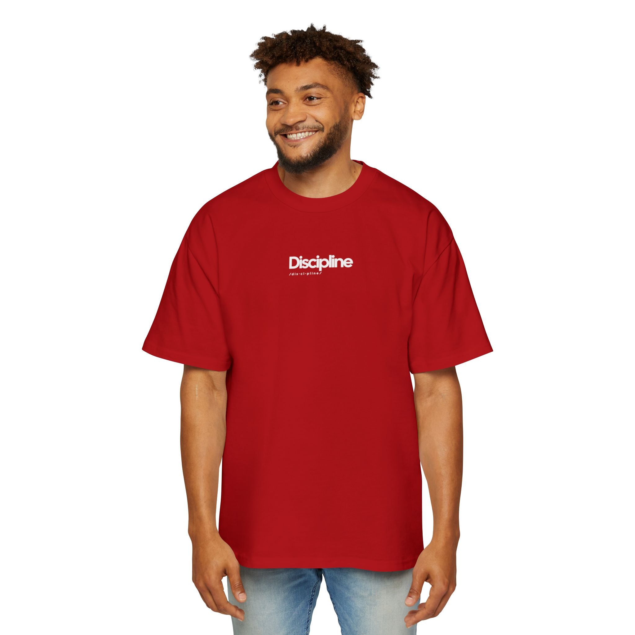 Oversized “Discipline” Tee