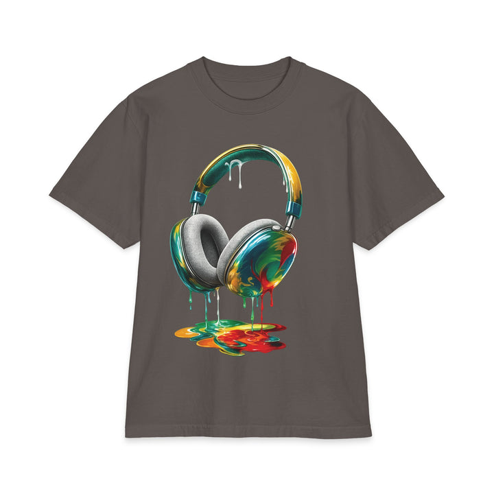 Oversize “Wet Paint” Headphones T-Shirt