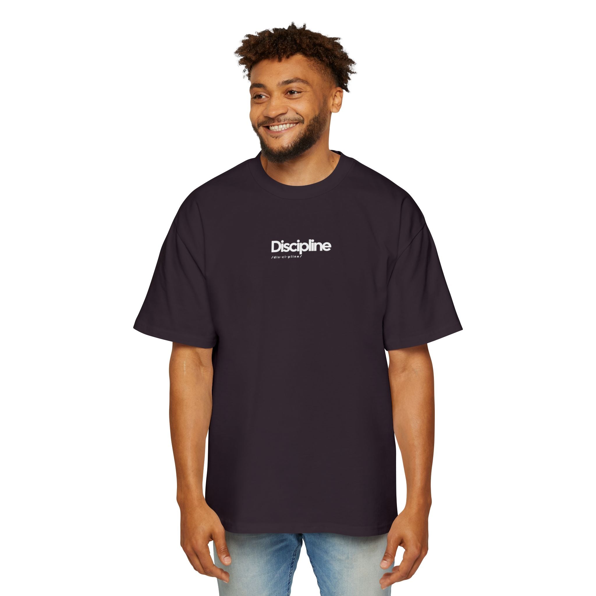 Oversized “Discipline” Tee