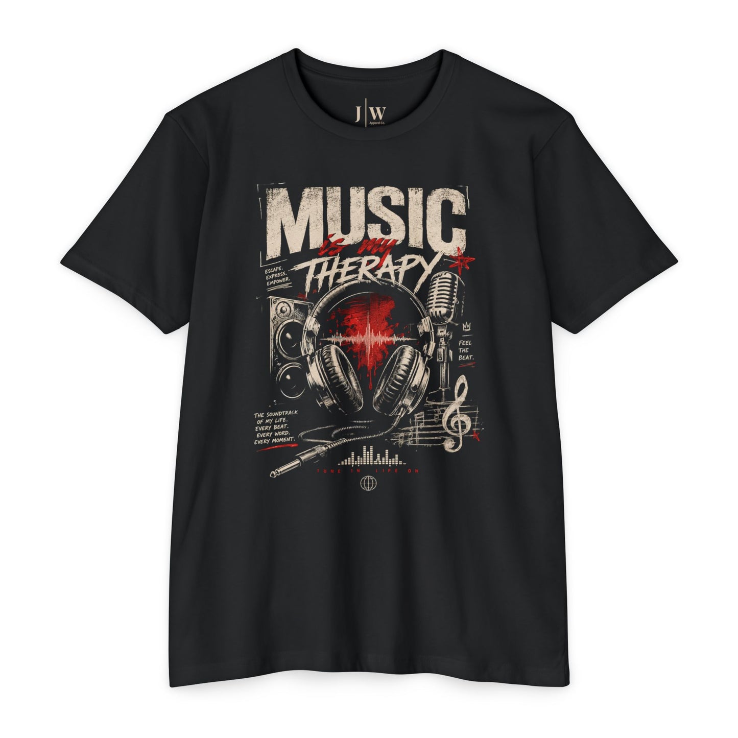 Music Therapy Graphic T-Shirt