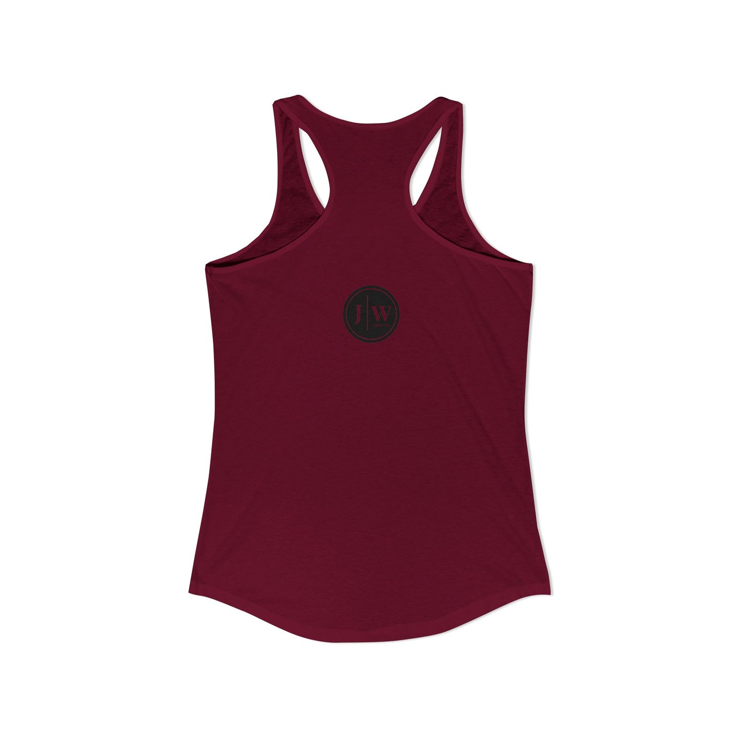 “JW” Women's Racerback Tank