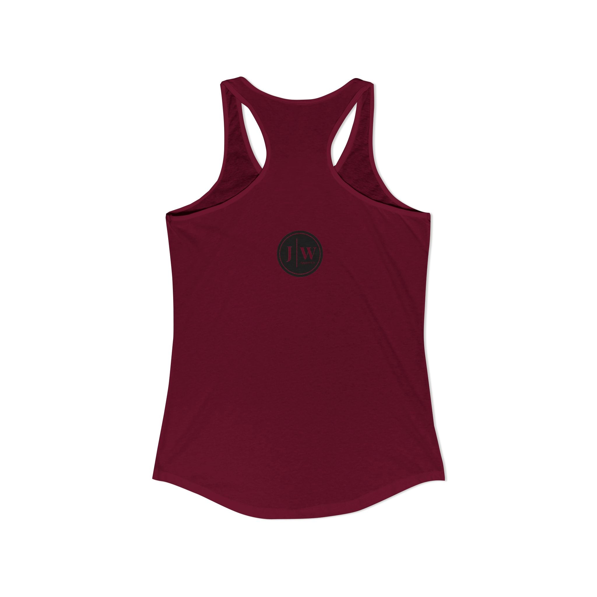 “JW” Women's Racerback Tank