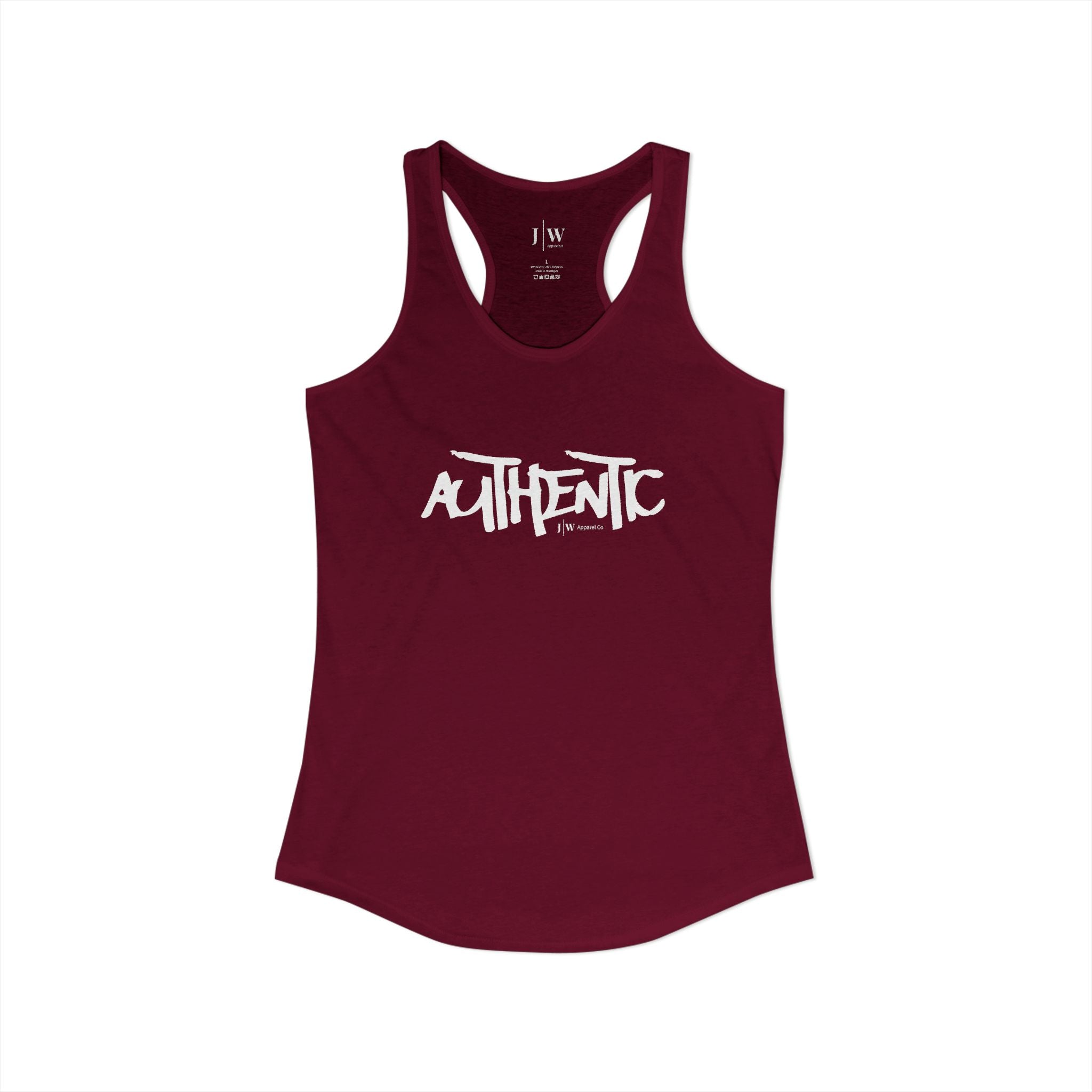 “Authentic” Women's Racerback Tank