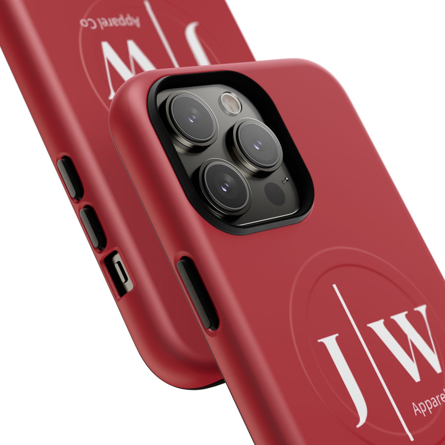 Tough “Dark Red” Magnetic iPhone Case