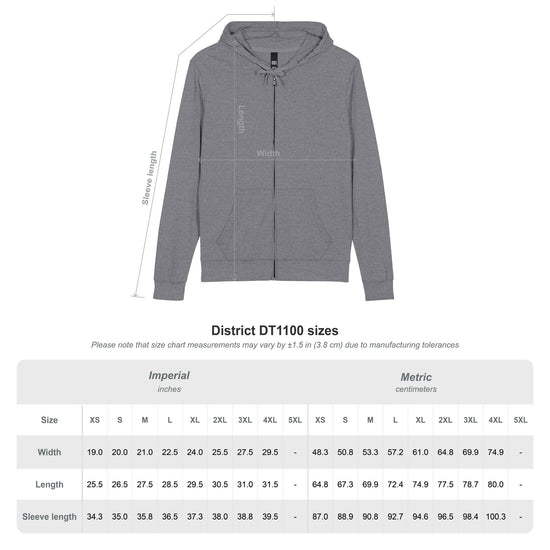 JW Minimalist Full-Zip Hoodie