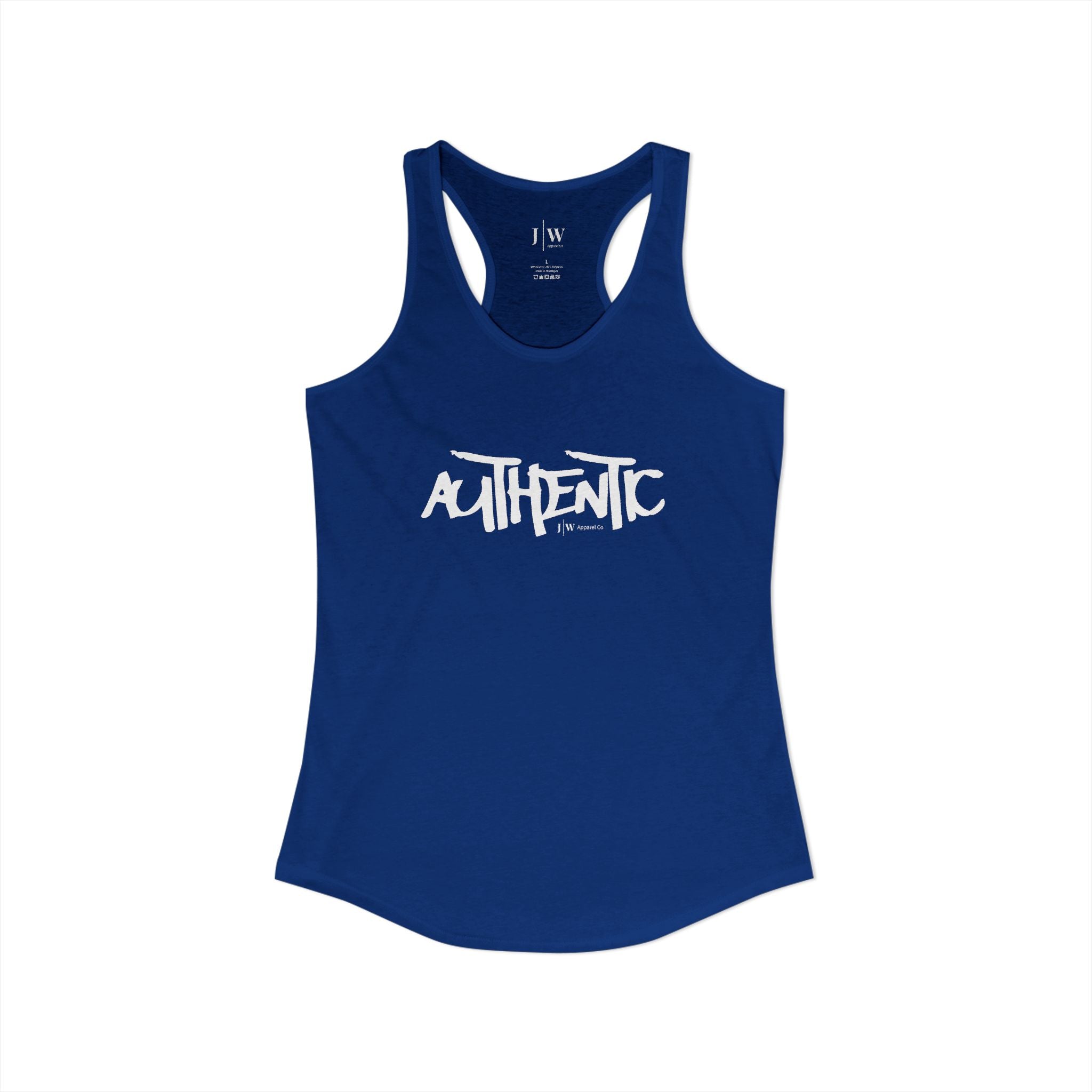 “Authentic” Women's Racerback Tank