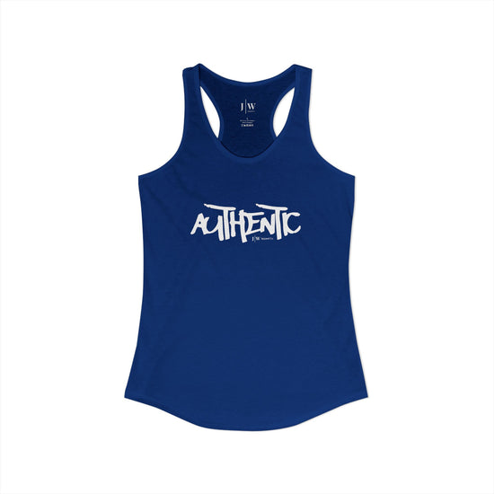 “Authentic” Women's Racerback Tank