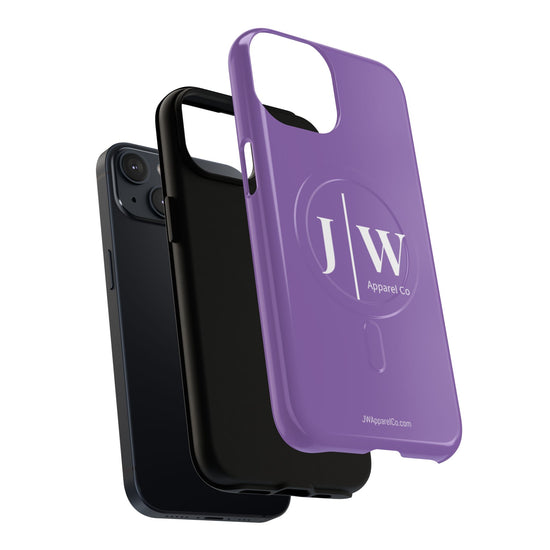 Tough “light purple” Magnetic iPhone Case