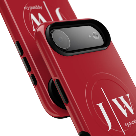 Tough “Dark Red” Magnetic iPhone Case