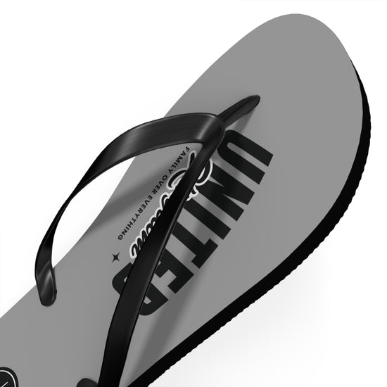 JW “United Kingdom” Grey Flip Flops