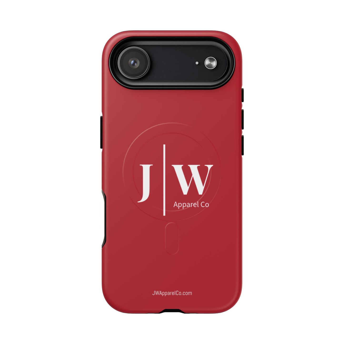 Tough “Dark Red” Magnetic iPhone Case