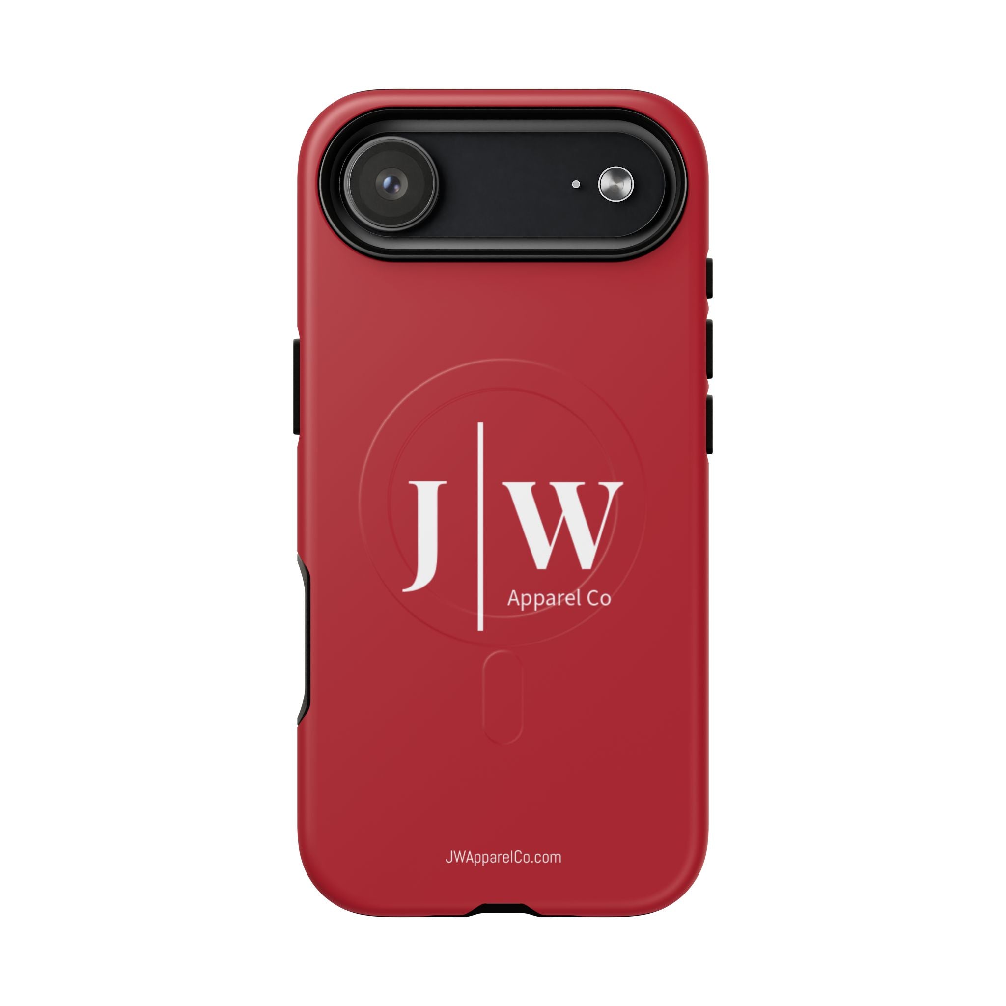 Tough “Dark Red” Magnetic iPhone Case