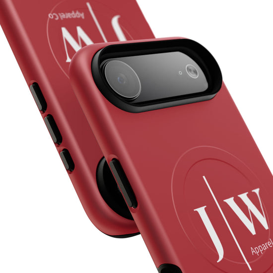 Tough “Dark Red” Magnetic iPhone Case
