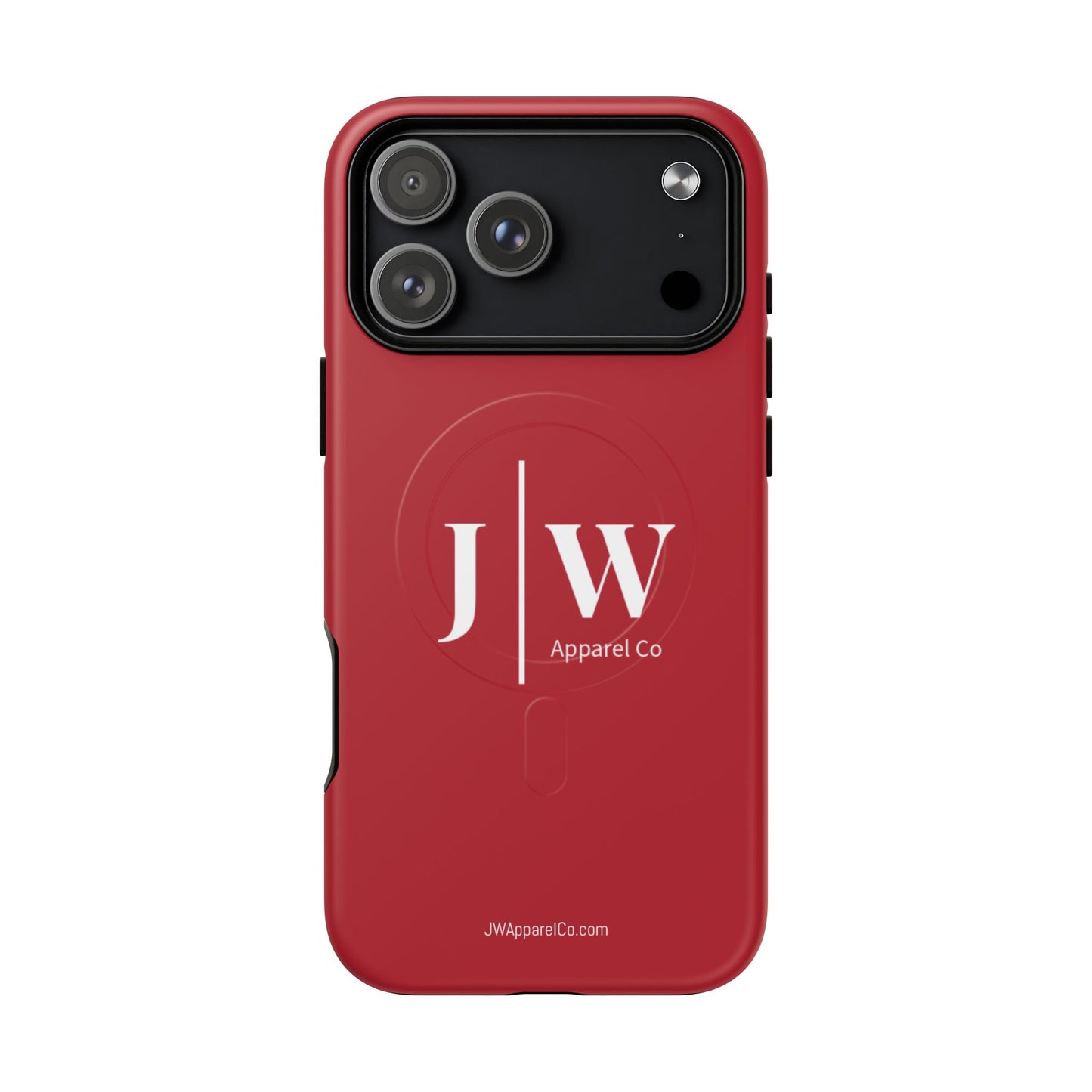 Tough “Dark Red” Magnetic iPhone Case