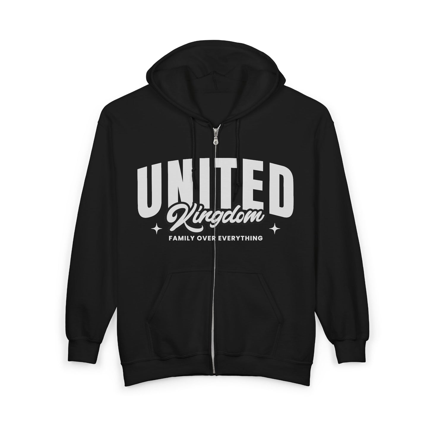 'United Kingdom' Zip-Up Hoodie