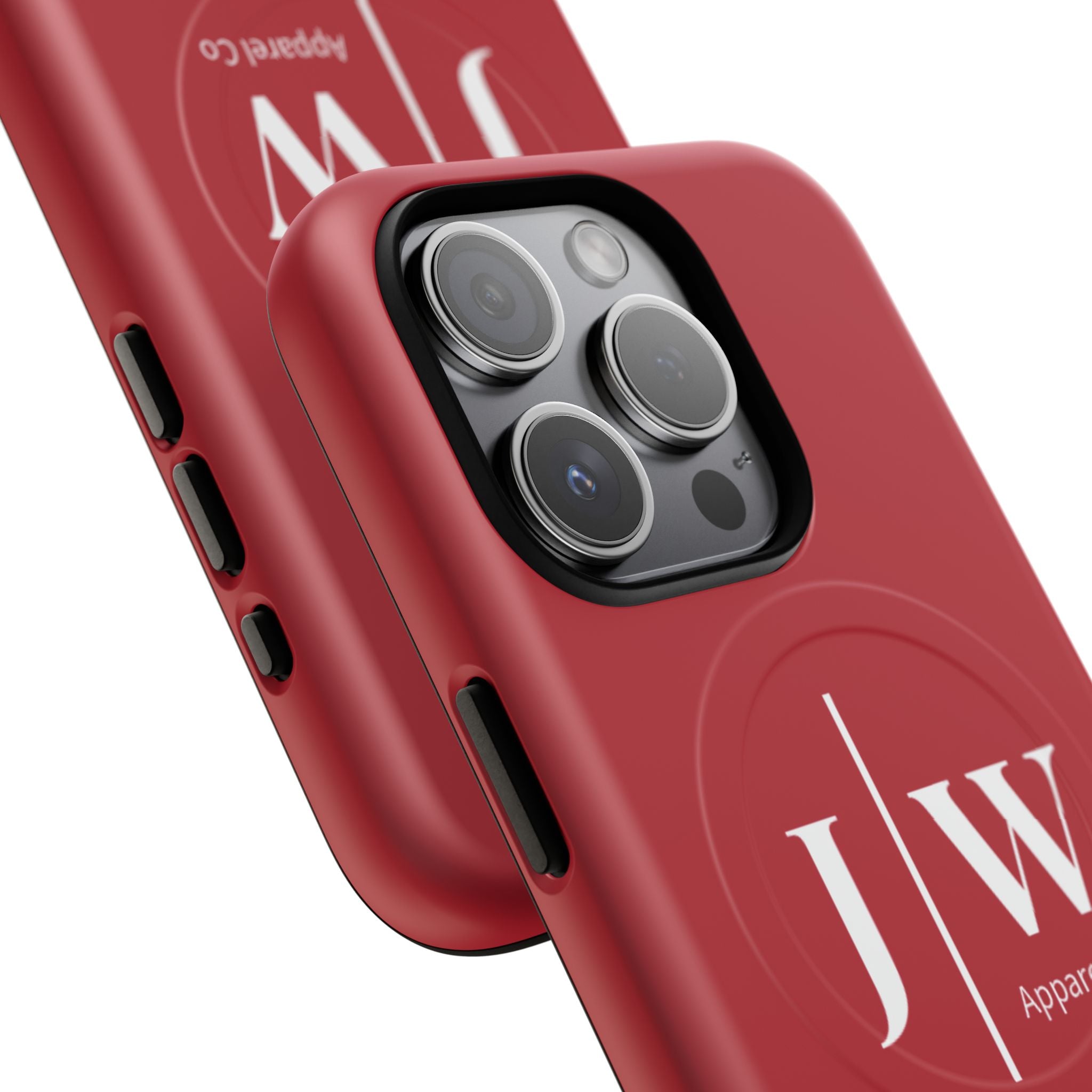 Tough “Dark Red” Magnetic iPhone Case