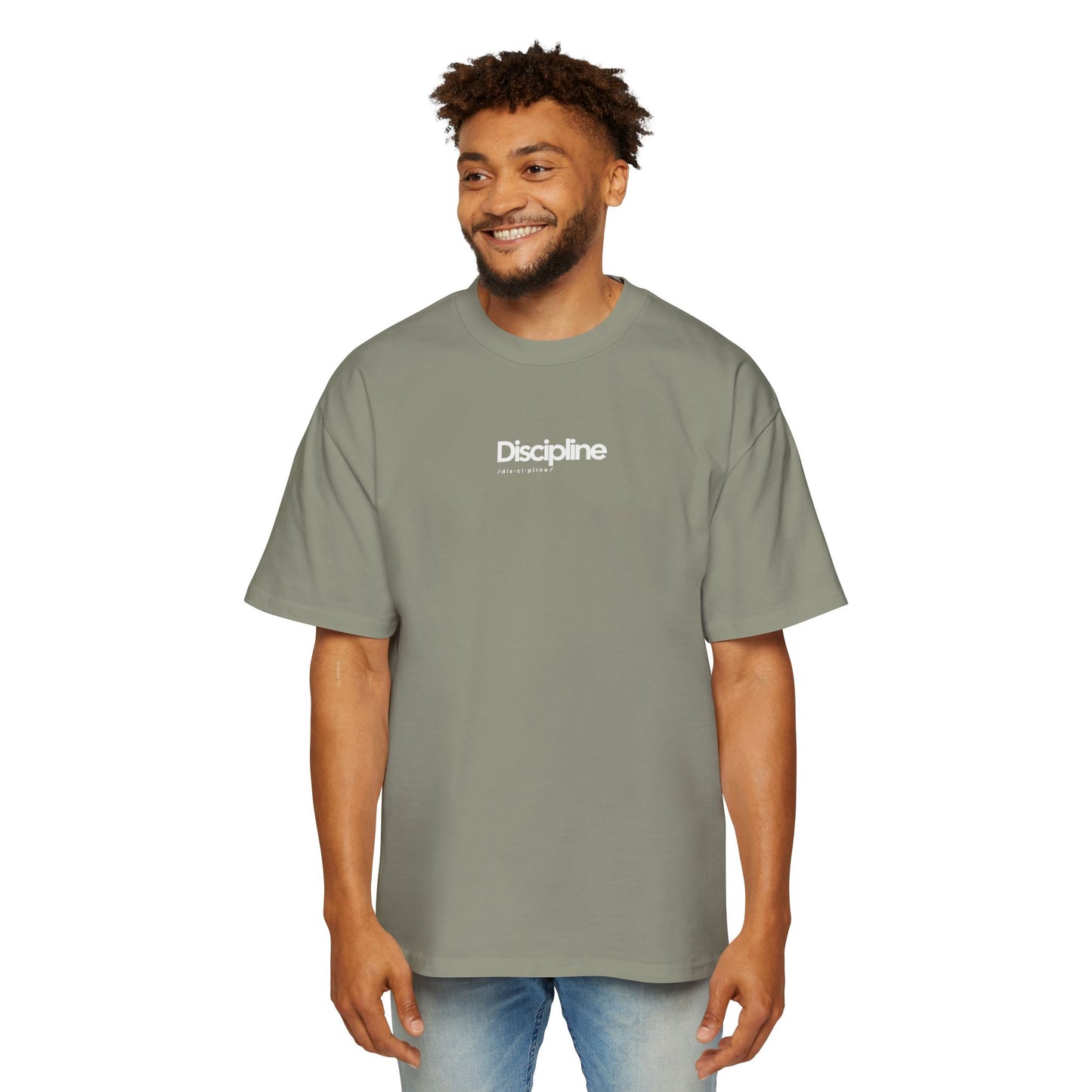 Oversized “Discipline” Tee