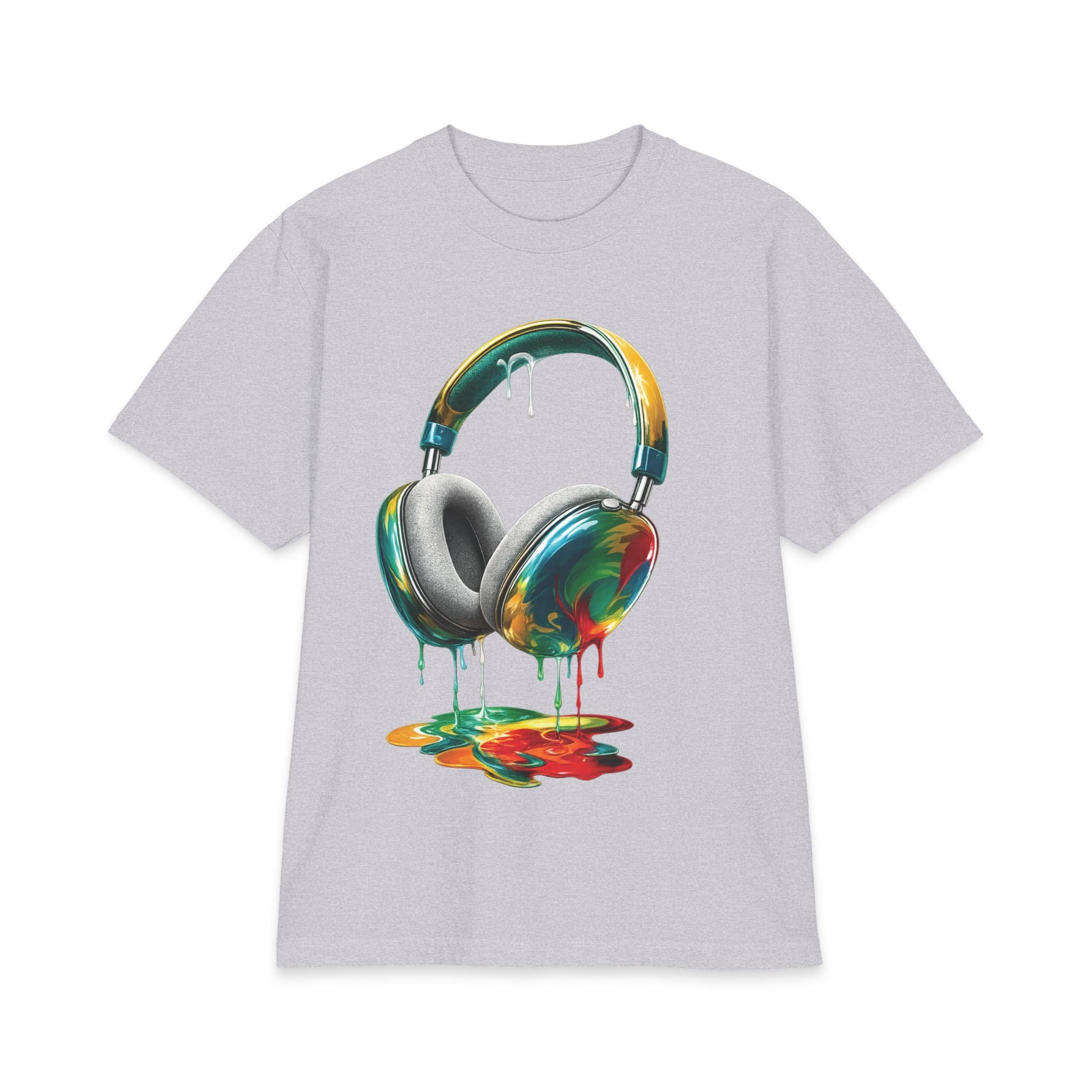 Oversize “Wet Paint” Headphones T-Shirt