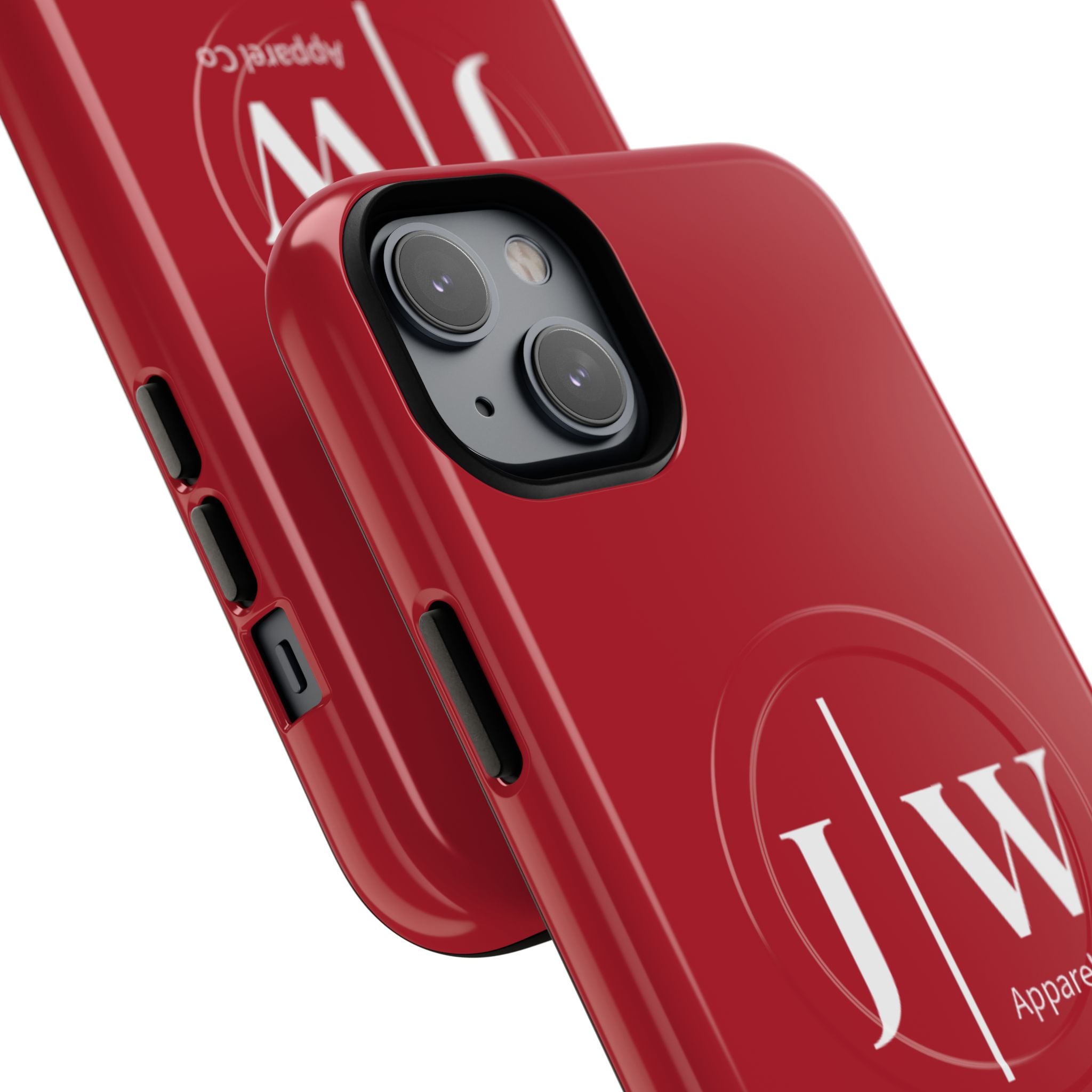 Tough “Dark Red” Magnetic iPhone Case