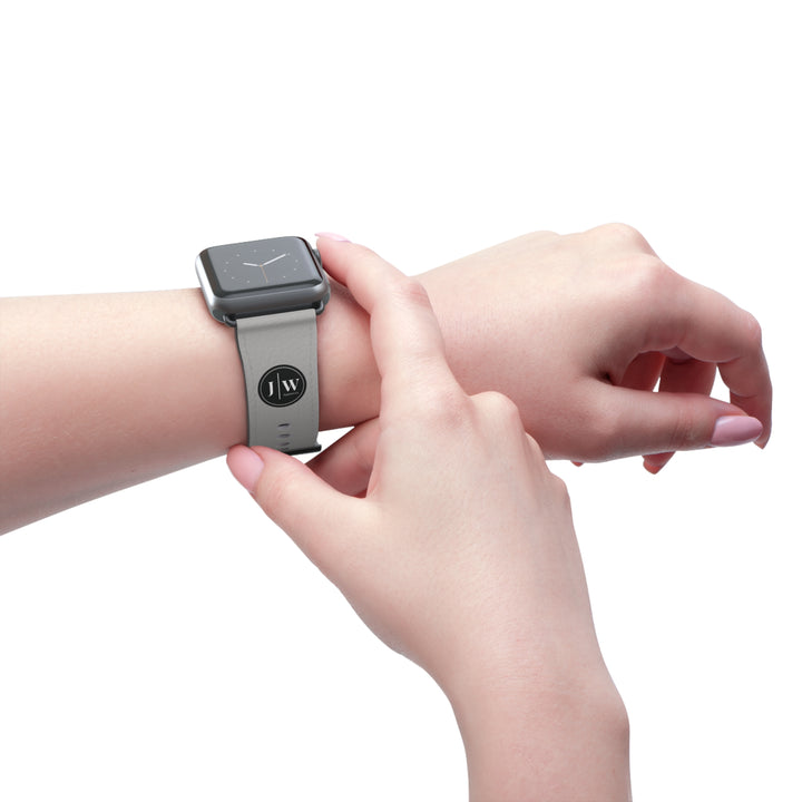 JW “Gray” Silicone Apple Watch Band