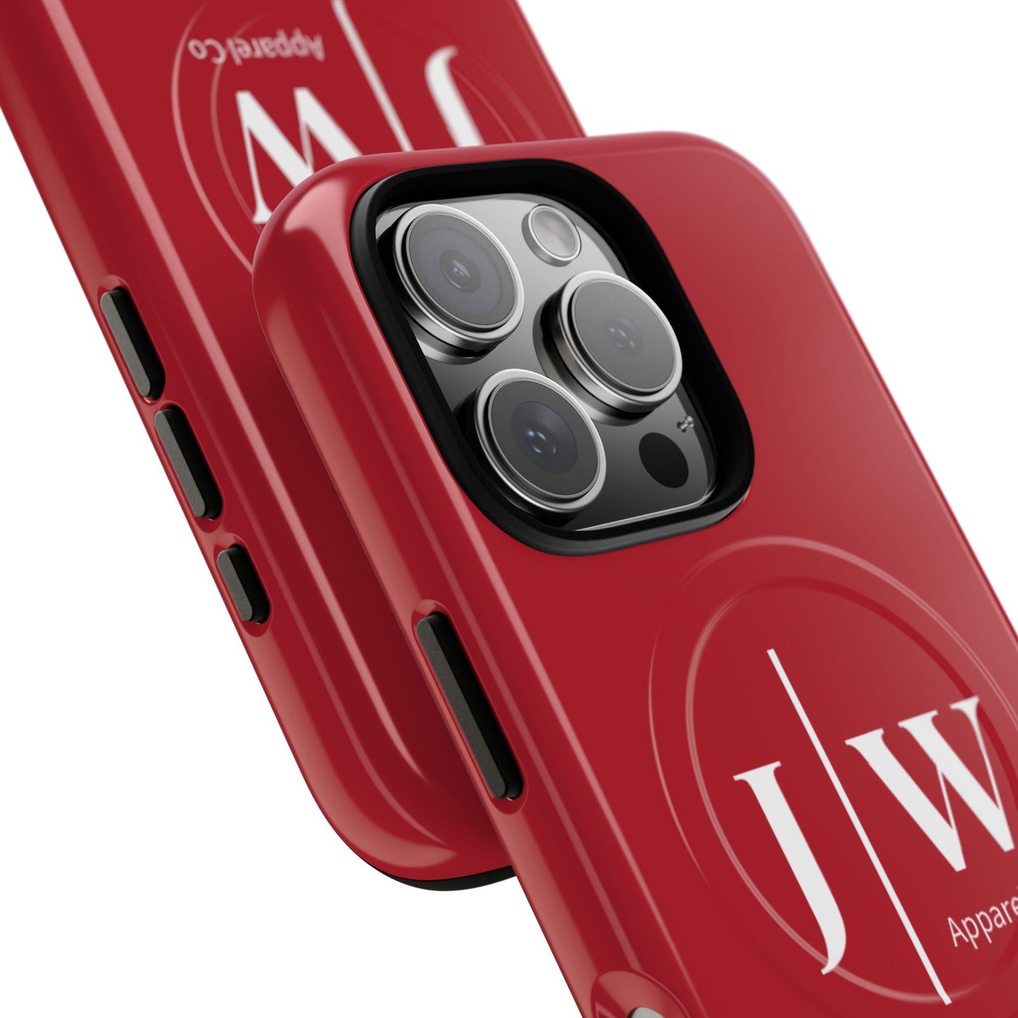 Tough “Dark Red” Magnetic iPhone Case